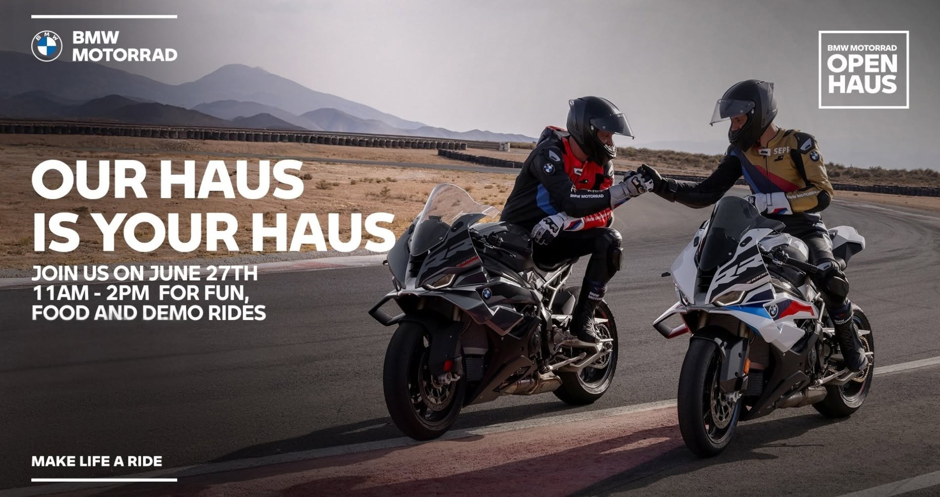BMW Motorrad Open Haus