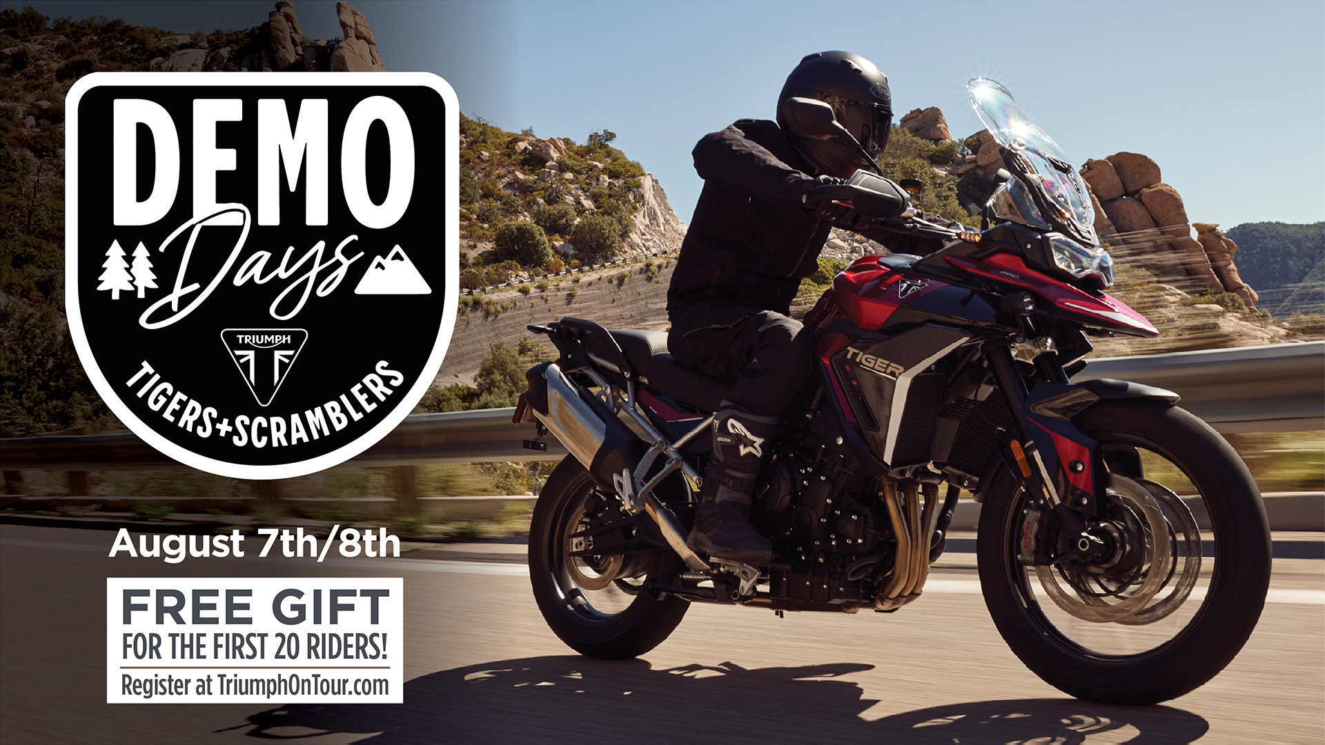 Triumph Tiger & Scrambler Demo Days